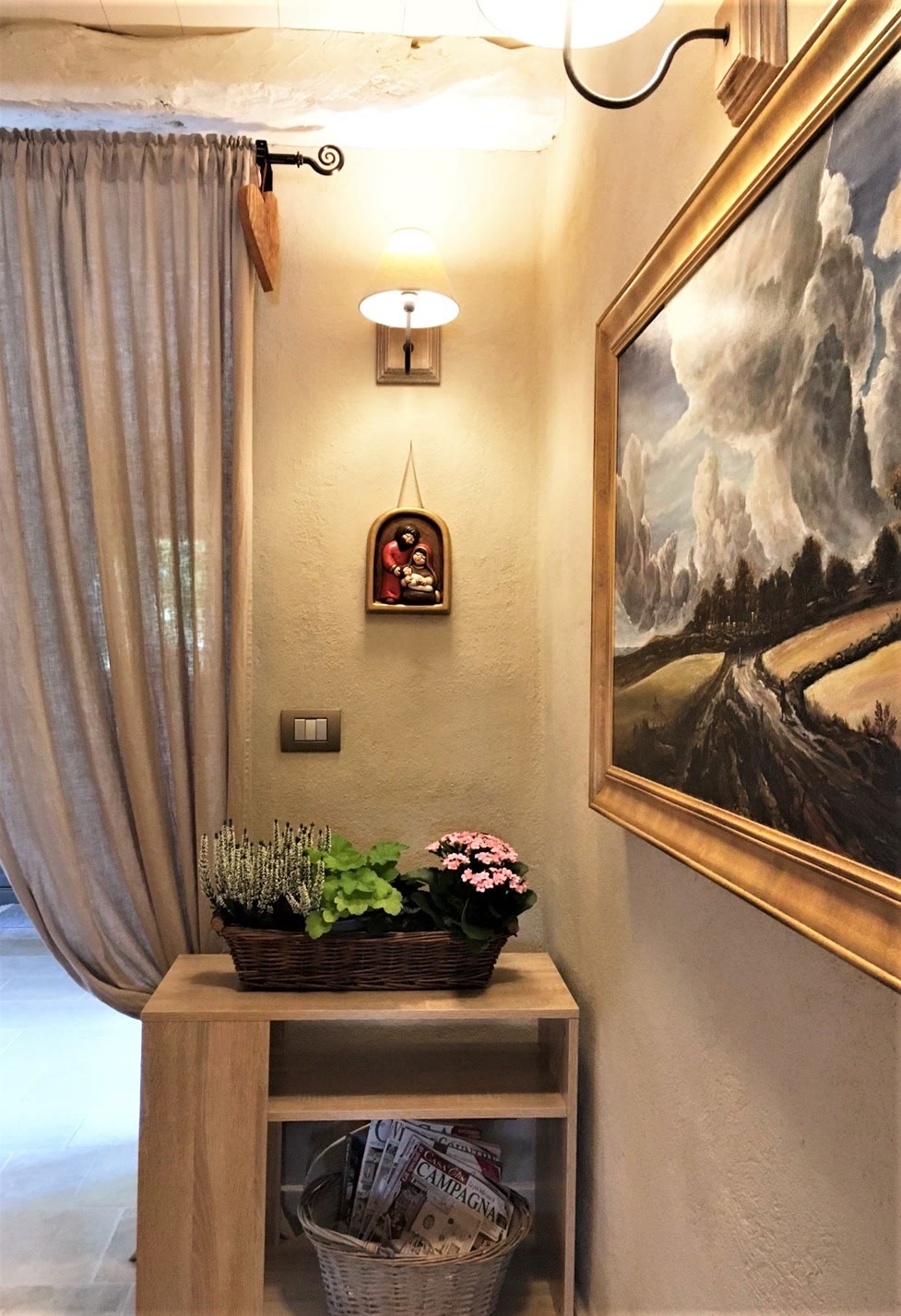 Dettaglio della camera